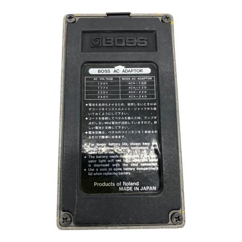 BOSS (ボス) オーバードライブ OD-1 シリアル124600 オペアンプ：NEC C4558C 全角ハイフン 黒ネジ