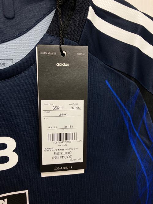 Y-3 (ワイスリー) サッカーユニフォーム IS5611 メンズ SIZE S ネイビー