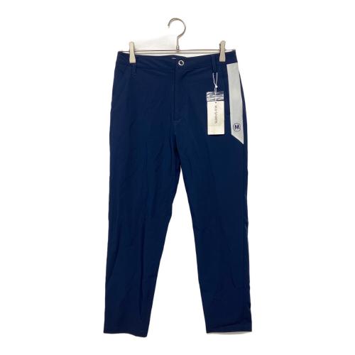 M U SPORTS (エムユースポーツ) ハイテンションバイカラースリムフィットパンツ 801J1552 レディース SIZE 42 ネイビー