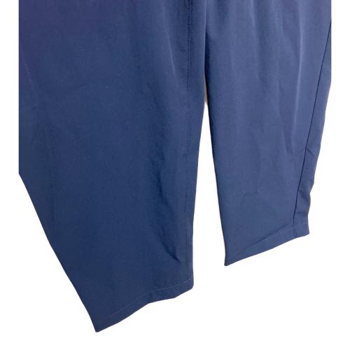 M U SPORTS (エムユースポーツ) ハイテンションバイカラースリムフィットパンツ 801J1552 レディース SIZE 42 ネイビー
