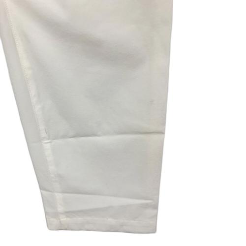 M U SPORTS (エムユースポーツ) ヨークロゴ入りスリムフィットパンツ 801J1556W レディース SIZE 44 ホワイト