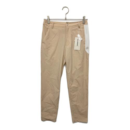 M U SPORTS (エムユースポーツ) ハイテンションバイカラースリムフィットパンツ 801J1552 レディース SIZE 40 ブラウン