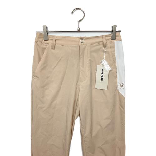 M U SPORTS (エムユースポーツ) ハイテンションバイカラースリムフィットパンツ 801J1552 レディース SIZE 40 ブラウン