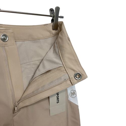 M U SPORTS (エムユースポーツ) ハイテンションバイカラースリムフィットパンツ 801J1552 レディース SIZE 40 ブラウン