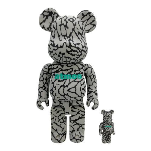 BEAR BRICK (ベアブリック) BE@RBRICK x atmos elephant100% & 400% フィギュア
