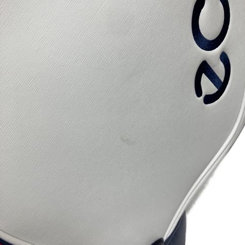 ECCO (エコー) キャディバッグ ホワイト×ネイビー