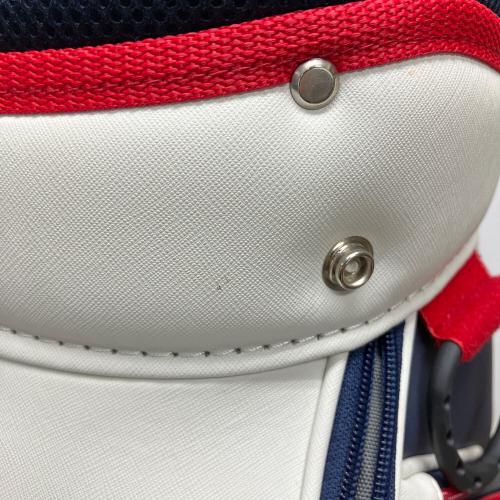 ECCO (エコー) キャディバッグ ホワイト×ネイビー