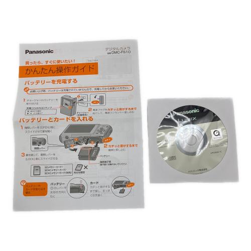 Panasonic (パナソニック) コンパクトデジタルカメラ DMC-FS10