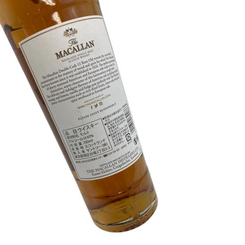 マッカラン (MACALLAN) スコッチウィスキー 12年 DOUBLE CASK 700ml