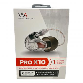WESTINEAUDUI イヤホン WA-UM-PRO-X10