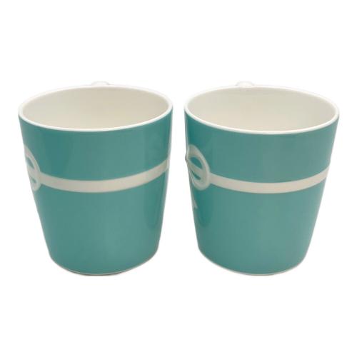 TIFFANY & Co. (ティファニー) マグカップ ブルーリボン