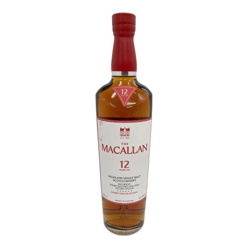 マッカラン (MACALLAN) モルトウィスキー 12年 700ml