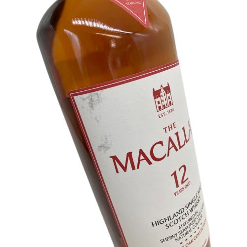 マッカラン (MACALLAN) モルトウィスキー 12年 700ml
