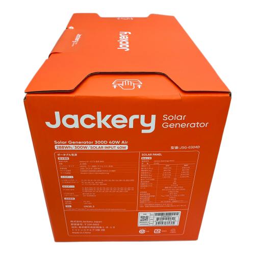 Jackery (ジャクリ) Solar Generator300D ポータブル電源