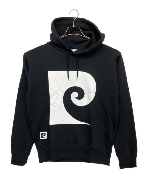 pierre cardin GOLF (pierre cardin GOLF) プルオーバーパーカー ブラック×ホワイト サイズ:S 未使用品