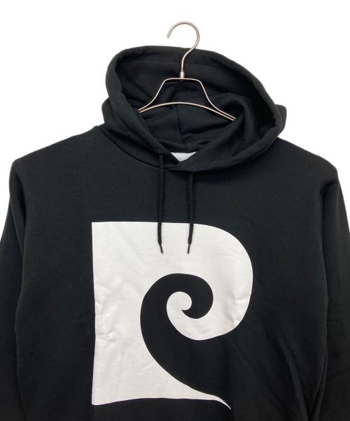 pierre cardin GOLF (pierre cardin GOLF) プルオーバーパーカー ブラック×ホワイト サイズ:S 未使用品