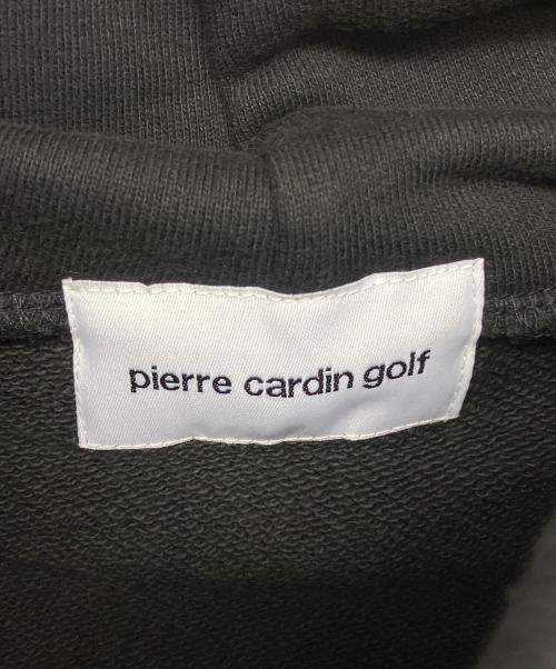 pierre cardin GOLF (pierre cardin GOLF) プルオーバーパーカー ブラック×ホワイト サイズ:S 未使用品