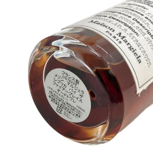 Maison Margiela (メゾンマルジェラ) オードトワレ 100ml 残量80%-99% メゾンマルジェラ レプリカバイザファイヤープレイス