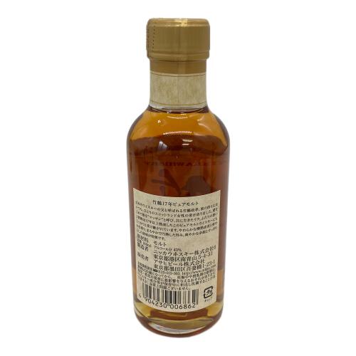 NIKKA ニッカ 竹鶴 ジャパニーズウィスキー 17年 180ml