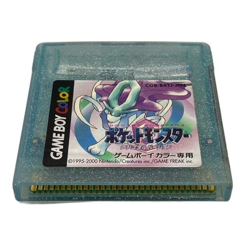 任天堂　ニンテンドー　ポケットモンスタークリスタルバージョン ゲームボーイカラー用ソフト