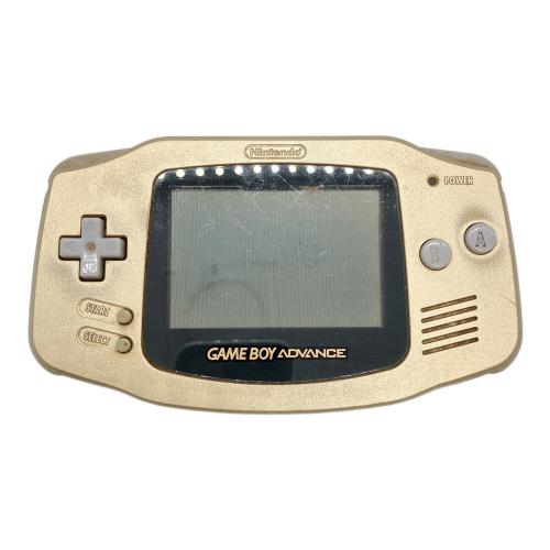Nintendo (ニンテンドー) GAMEBOY ADVANCE AGB-001 ゴルド