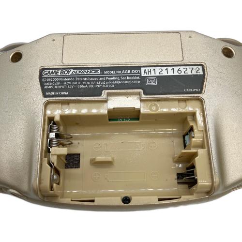 Nintendo (ニンテンドー) GAMEBOY ADVANCE AGB-001 ゴルド