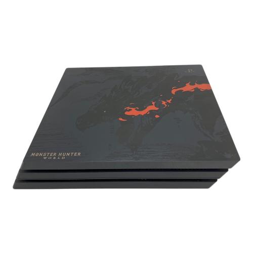 SONY (ソニー) Playstation4 CUH-7100B PlayStation4 Pro モンスターハンター：ワールド リオレウスエディション