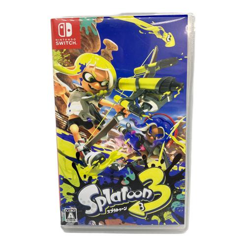 任天堂 (ニンテンドウ) スプラトゥーン3 Nintendo Switch用ソフト CERO A (全年齢対象)