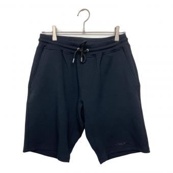 1piu1uguale3 (ウノピュウノウグァーレトレ) mrp663 ハーフパンツ メンズ SIZE L ブラック
