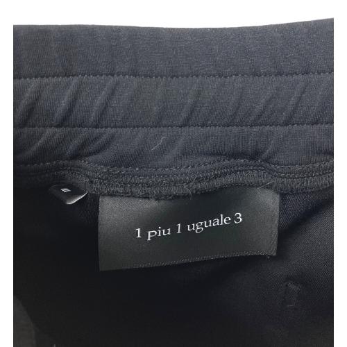 1piu1uguale3 (ウノピュウノウグァーレトレ) mrp663 ハーフパンツ メンズ SIZE L ブラック