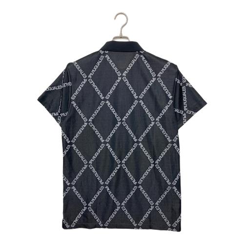 1piu1uguale3 (ウノピュウノウグァーレトレ) ポロシャツ メンズ SIZE L ブラック
