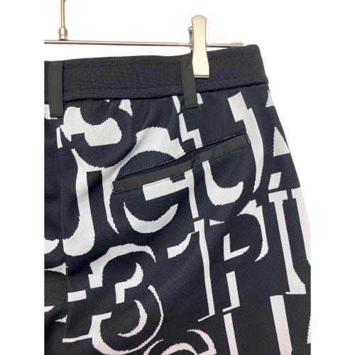 1piu1uguale3 (ウノピュウノウグァーレトレ) ハーフパンツ grk084 メンズ SIZE L ブラック×ホワイト