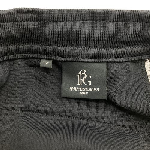 1piu1uguale3 (ウノピュウノウグァーレトレ) ハーフパンツ grk084 メンズ SIZE L ブラック×ホワイト