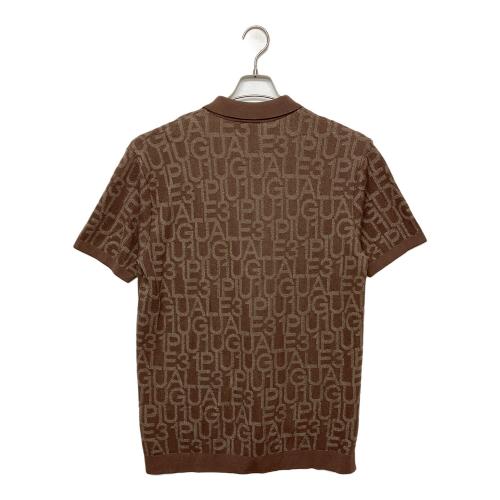 1piu1uguale3 (ウノピュウノウグァーレトレ) ポロシャツ メンズ SIZE L ブラウン