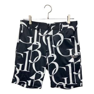 1piu1uguale3 (ウノピュウノウグァーレトレ) ハーフパンツ grp181 メンズ SIZE L ブラック×ホワイト