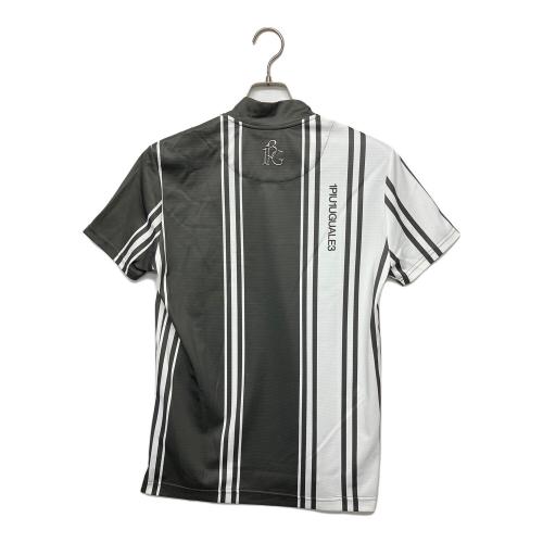 1piu1uguale3 (ウノピュウノウグァーレトレ) カットソー grt251 メンズ SIZE L カーキ×ホワイト