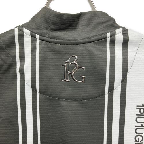 1piu1uguale3 (ウノピュウノウグァーレトレ) カットソー grt251 メンズ SIZE L カーキ×ホワイト