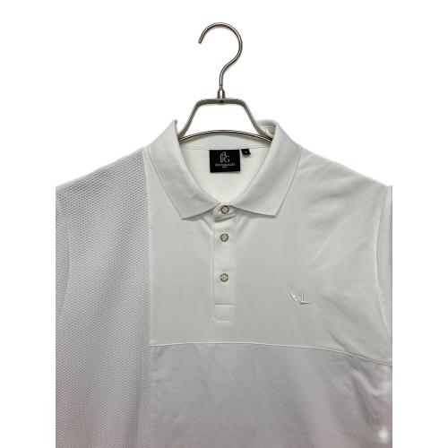 1piu1uguale3 (ウノピュウノウグァーレトレ) ポロシャツ gct005 メンズ SIZE L ホワイト