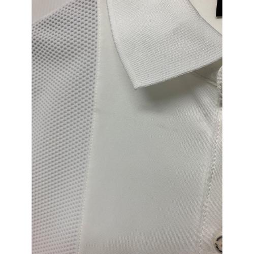 1piu1uguale3 (ウノピュウノウグァーレトレ) ポロシャツ gct005 メンズ SIZE L ホワイト