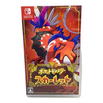 ニンテンドー　ポケモン ポケットモンスター スカーレット Nintendo Switch用ソフト CERO A (全年齢対象)