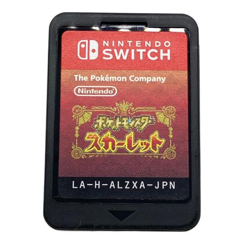 ニンテンドー　ポケモン ポケットモンスター スカーレット Nintendo Switch用ソフト CERO A (全年齢対象)