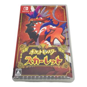Nintendo (ニンテンドー) ポケットモンスター スカーレット Nintendo Switch用ソフト CERO A (全年齢対象)