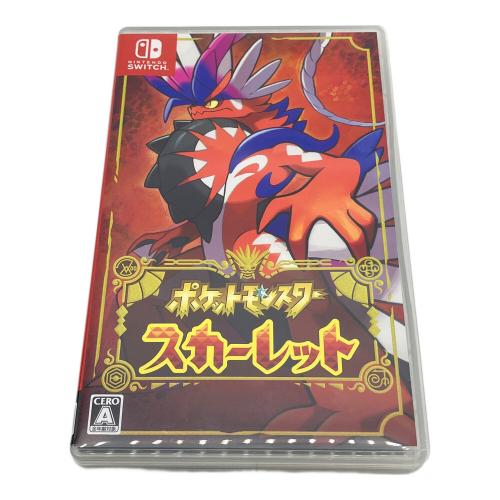 Nintendo (ニンテンドー) ポケットモンスター スカーレット Nintendo Switch用ソフト CERO A (全年齢対象)