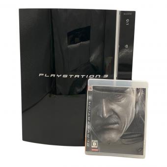 SONY (ソニー) PlayStation3 PLAYSTATION 3 (40GB) メタルギア ソリッド 4 ガンズ・オブ・ザ・パトリオット プレミアムパック（鋼 -HAGANE-）