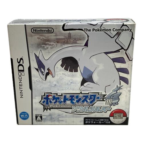 ニンテンドー　ポケットモンスター ポケットモンスターソウルシルバー ポケウォーカー付き DS用ソフト CERO A (全年齢対象)