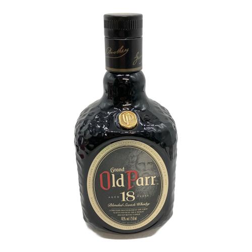 Old parr オールドパー スコッチウィスキー 18年 750ml
