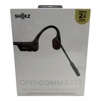 SHOKZ (ショックス) ワイヤレスイヤホン OPEN COMM2 PTT