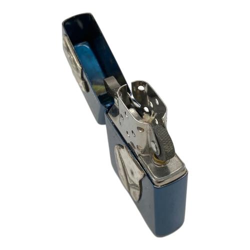 ZIPPO (ジッポ) オイルライター 1999年製 ランジェリーブルー シリアルナンバー0100