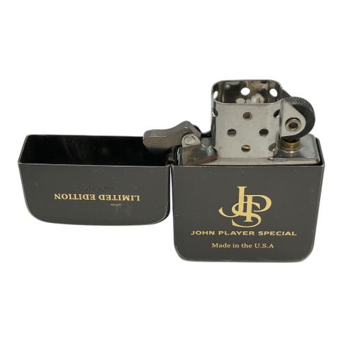 ZIPPO (ジッポ) オイルライター 2001年製 JOHN PLAYER SPECIAL シリアルナンバー0007