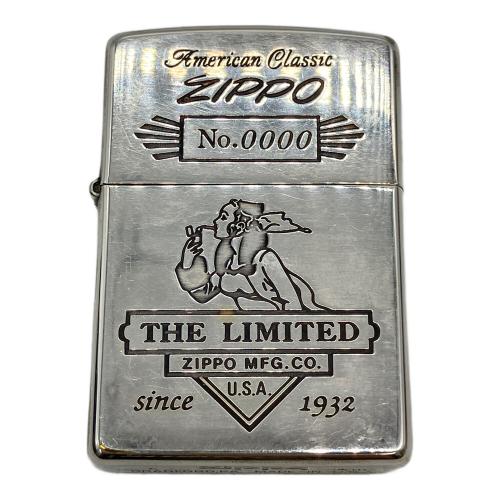 ZIPPO (ジッポ) オイルライター THE LIMITED ウィンディ キーホルダー付 シリアル0000